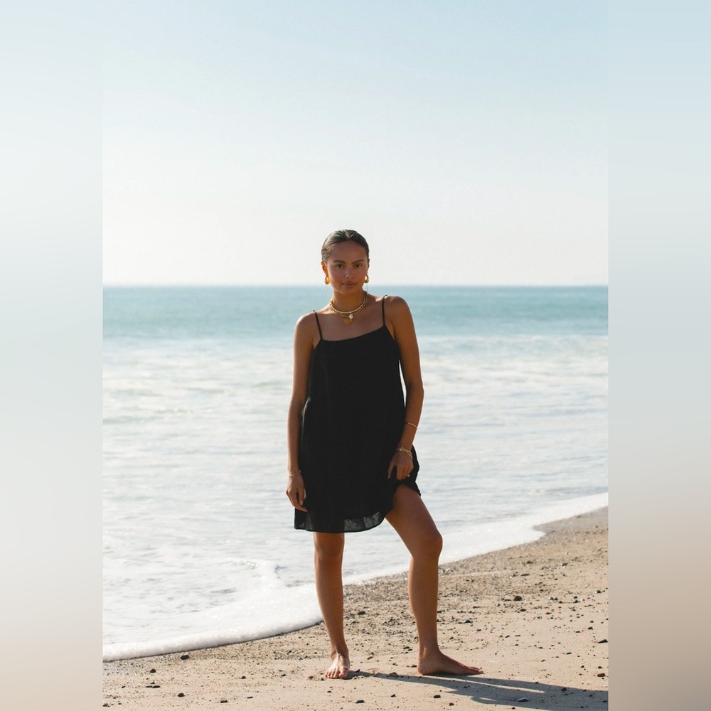 Sicily Linen Mini Dress | Size Small